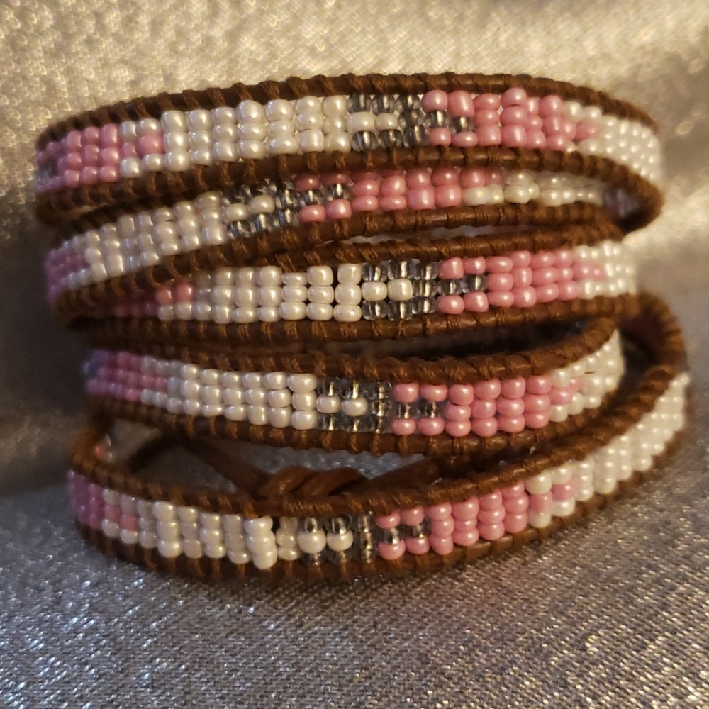 Beaded Wrap Bracelet, LuluDharma